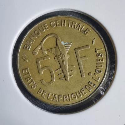 沼泽如烟--第937场 - 西非1989年5法郎