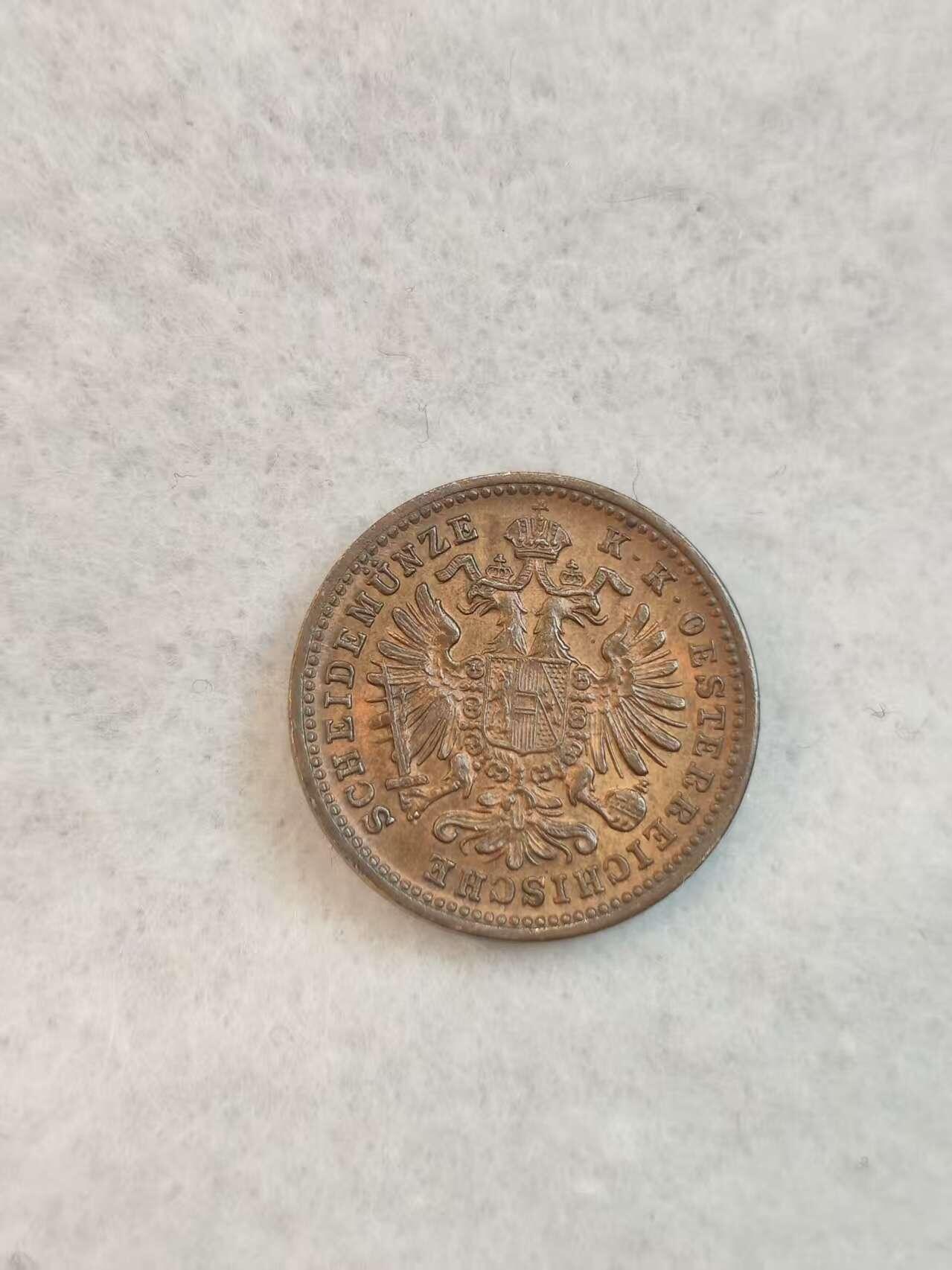 G&W世界散币，银币处理专场（第39场） 奥匈帝国1885年1赫勒 铜币