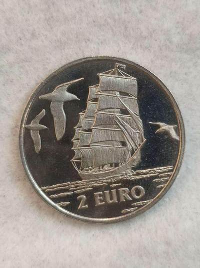 G&W世界散币，银币处理专场（第39场） - 荷兰1997年 帆船节 2欧元