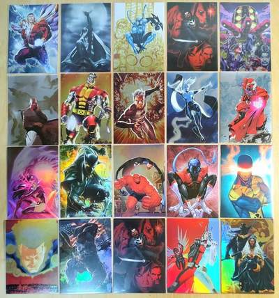 龙虎卡牌-六八场（无佣金，周六结拍，欢迎送拍） - 彩闪20张 美漫系列 漫威&DC 英雄角色