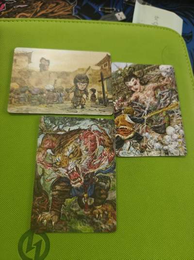 寸草不生拍卖第十六期（持续收拍 好货等你来） - 乐卡文化 特卡普卡3张