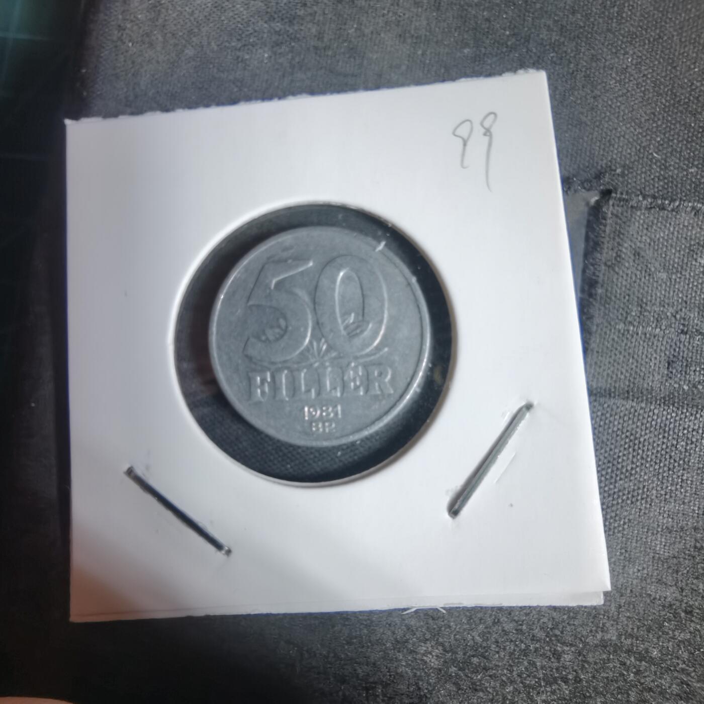 沼泽如烟--第937场 匈牙利1981年50菲勒