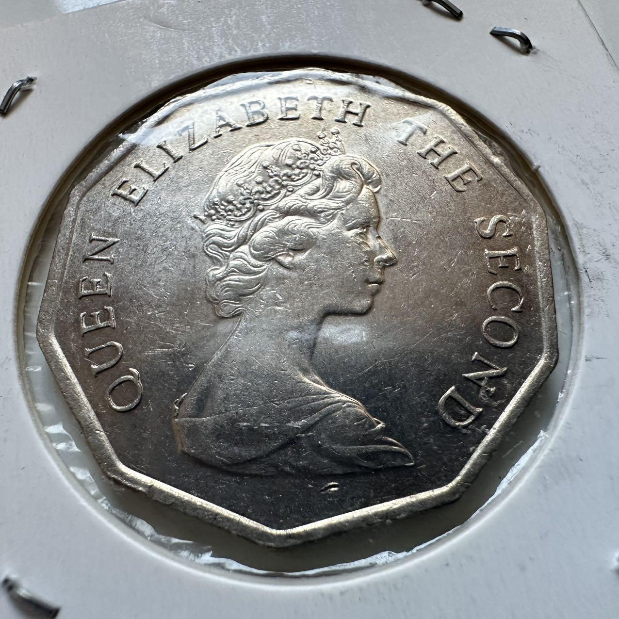 🌹外币初藏🌹🐯2025年第142场  每周二四六晚8️⃣点 接代拍 香港1976年大¥5 原光好品