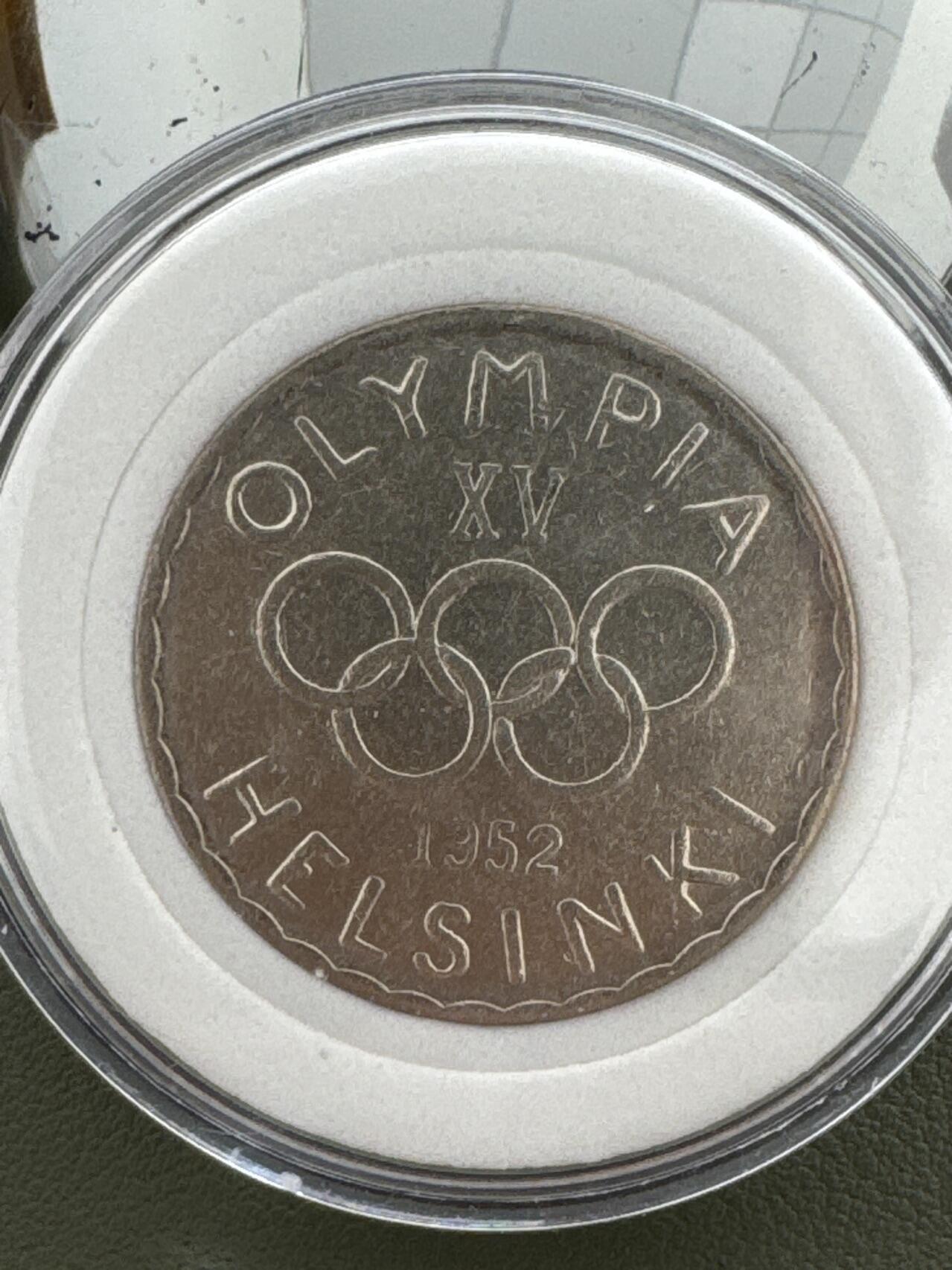 ❤️【币观天下】❤️ 第335期钱币拍卖- 2025.12.19周五晚上6点半场-长期征集拍品 芬兰1952年奥运会纪念币500马克银币