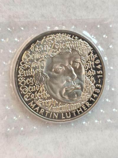 G&W世界散币，银币处理专场（第39场） - 德国1983年5马克  马丁路德诞辰500周年