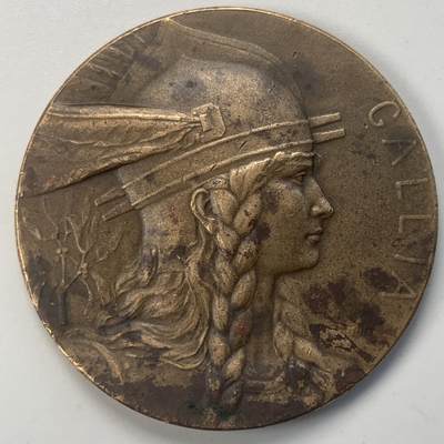 掌中浮雕-藏着的欧洲第046场 - 法国女神铜章，41.7mm，30.6g，大师皮耶作品