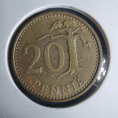 沼泽如烟--第936场 - 芬兰1964年20芬尼