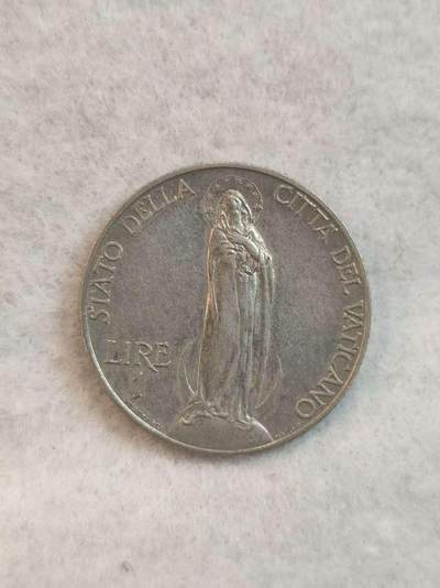 G&W世界散币，银币处理专场（第39场） - 梵蒂冈1935年1里拉