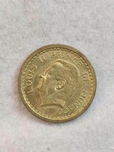 G&W世界散币，银币处理专场（第39场） - 摩纳哥路易二世2法郎
