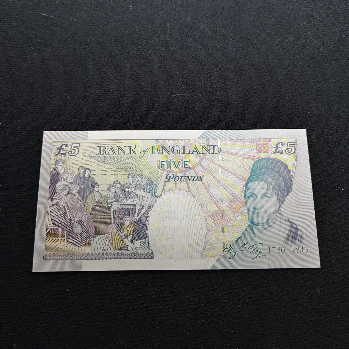 【全场包邮】纯粹捡漏拍486场（免费代拍第23场） 【纸钞】英国英格兰银行5镑纸钞