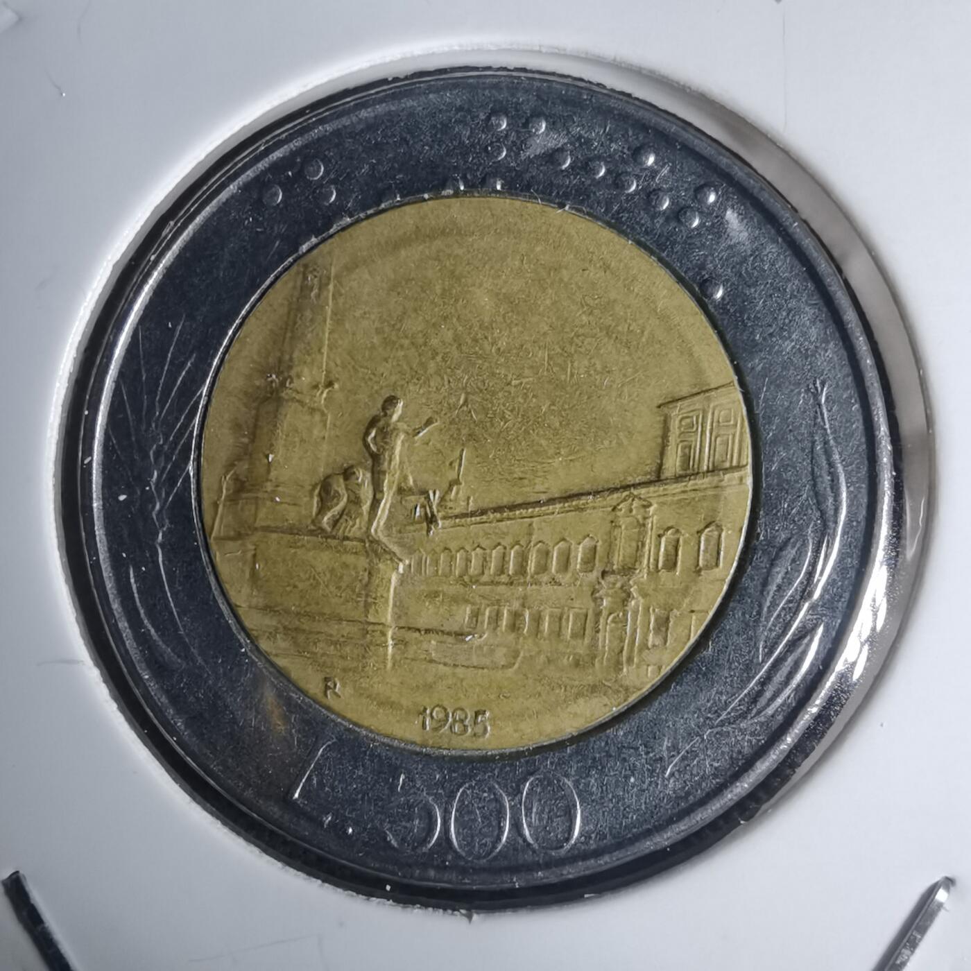 沼泽如烟--第936场 意大利1985年500里拉