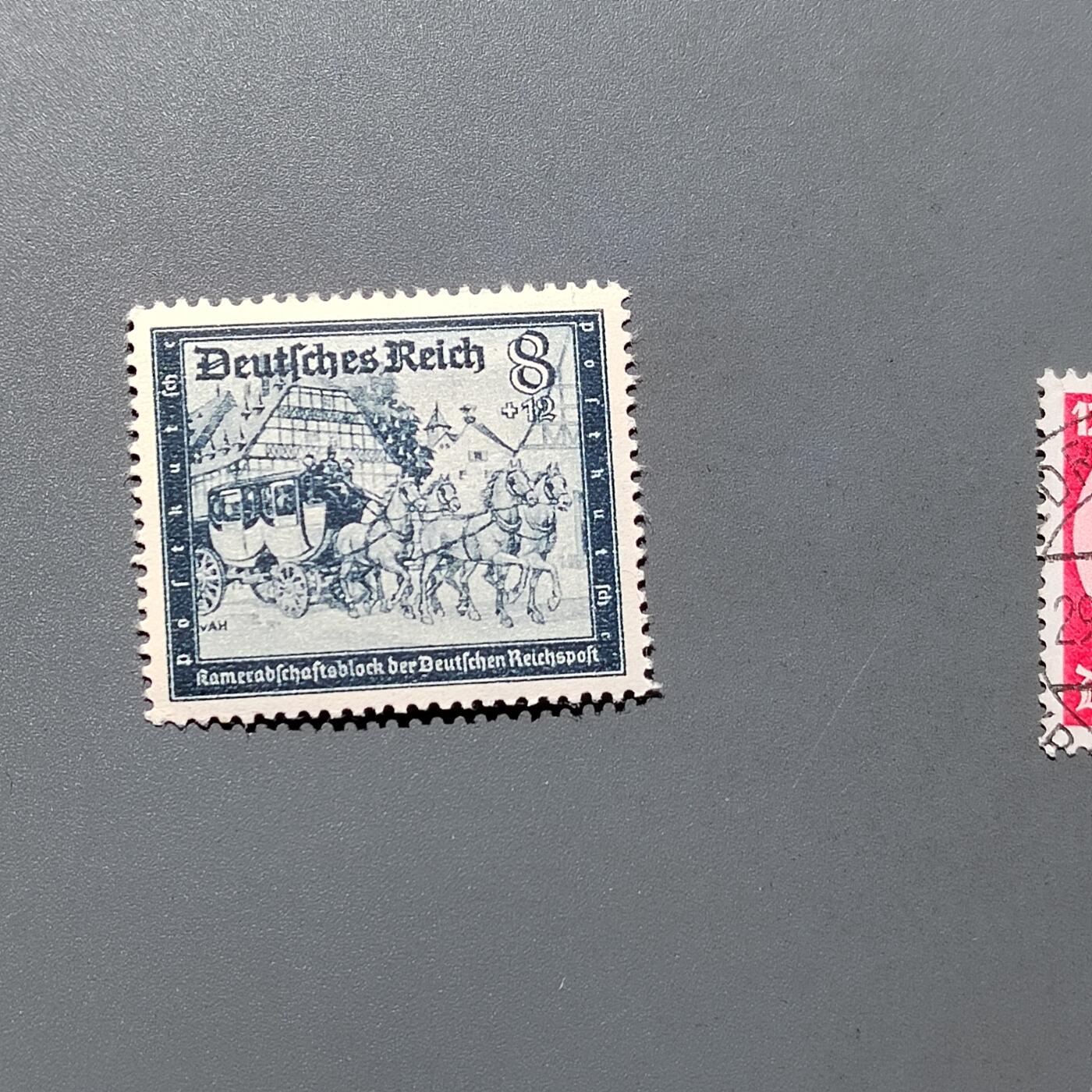 PCAI钱币  18-664  二战德国邮票大展销小专场 德国二战时期邮票