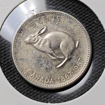 KK钱币收藏小铺 第381期  2月预留时间 周末发货 -  加拿大5分纪念币