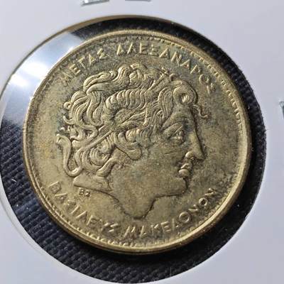 KK钱币收藏小铺 第381期  2月预留时间 周末发货 -  希腊100德拉克马 好品