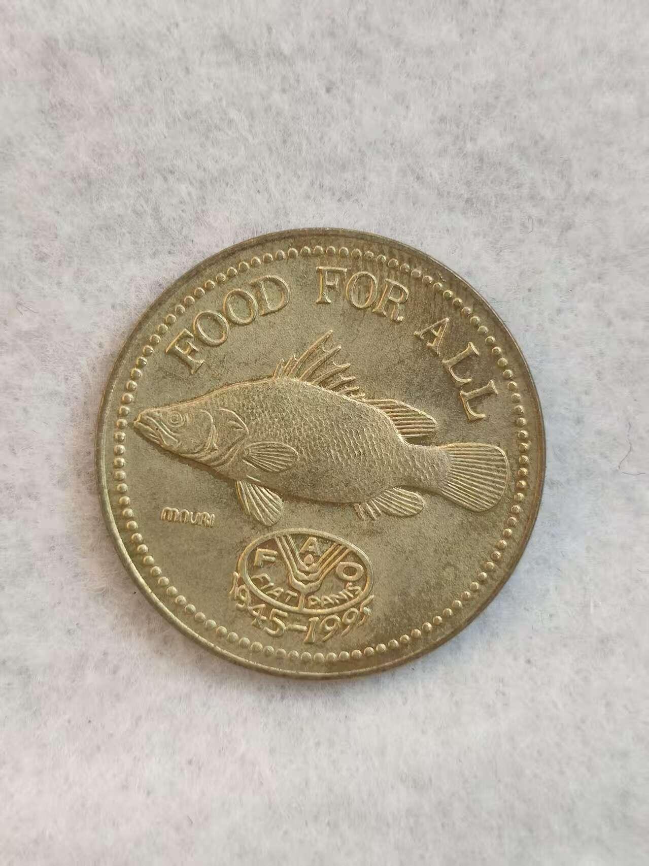 G&W世界散币，银币处理专场（第39场） 乌干达1995年200先令  FAO