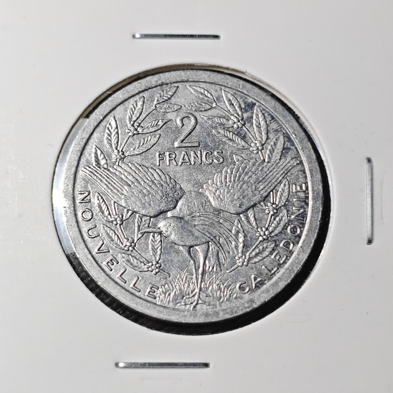 KK钱币收藏小铺 第382期  2月预留时间 周末发货  1983新喀里多尼亚2法郎