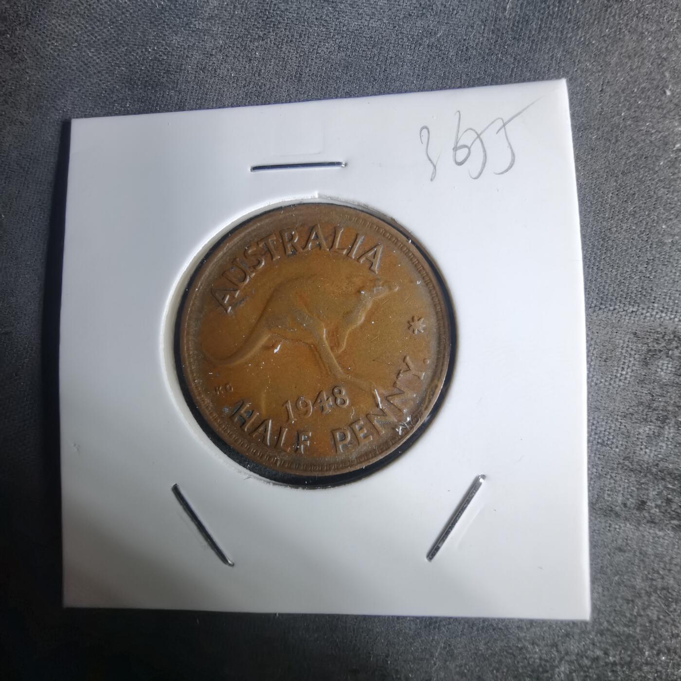 沼泽如烟--第936场 澳大利亚1948年半便士