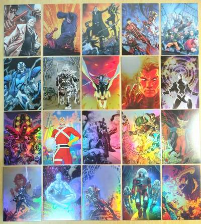 龙虎卡牌-六八场（无佣金，周六结拍，欢迎送拍） - 彩闪20张 美漫系列 漫威&DC 英雄角色