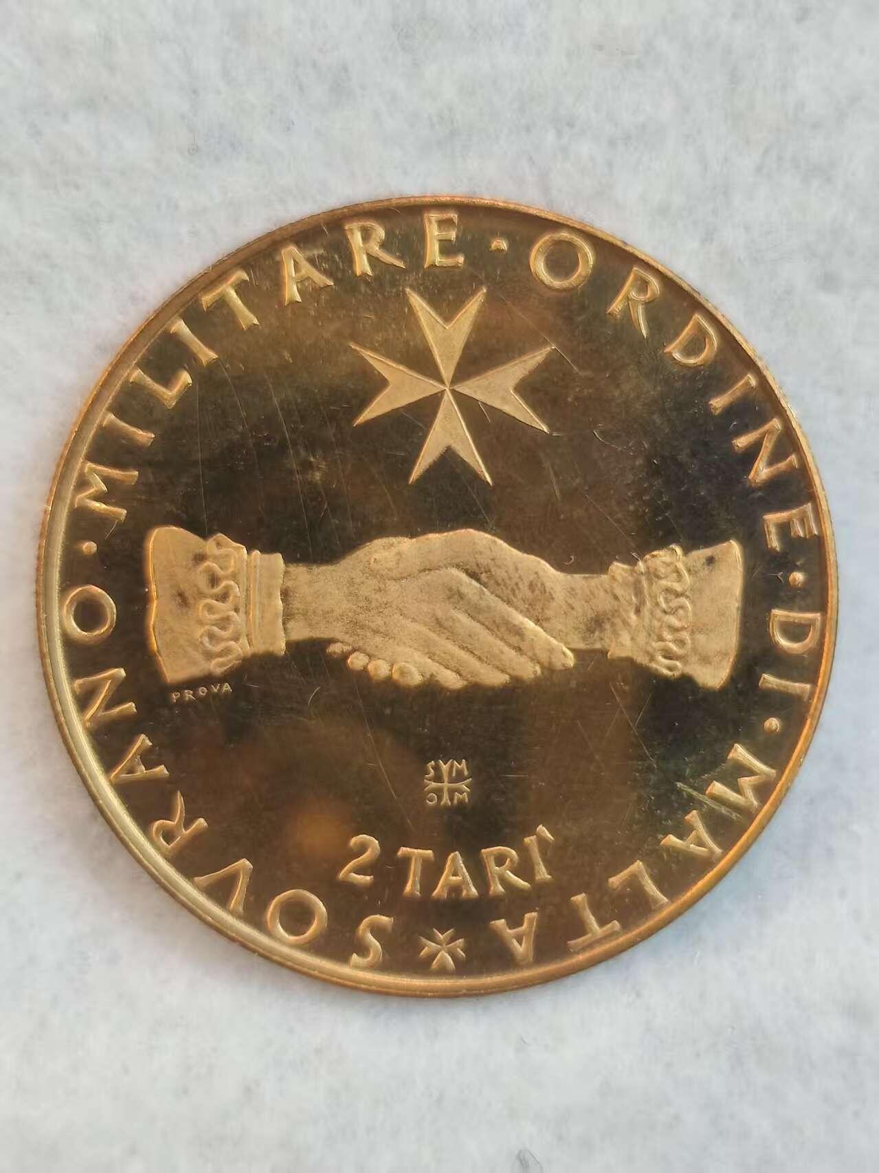 G&W世界散币，银币处理专场（第39场） 马耳他骑士团1968年2塔拉  FAO