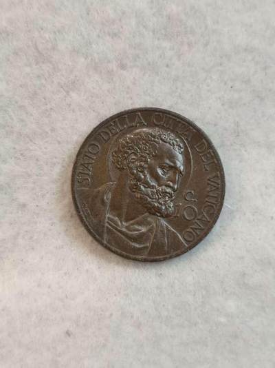 G&W世界散币，银币处理专场（第39场） - 梵蒂冈1937年10分  铜币