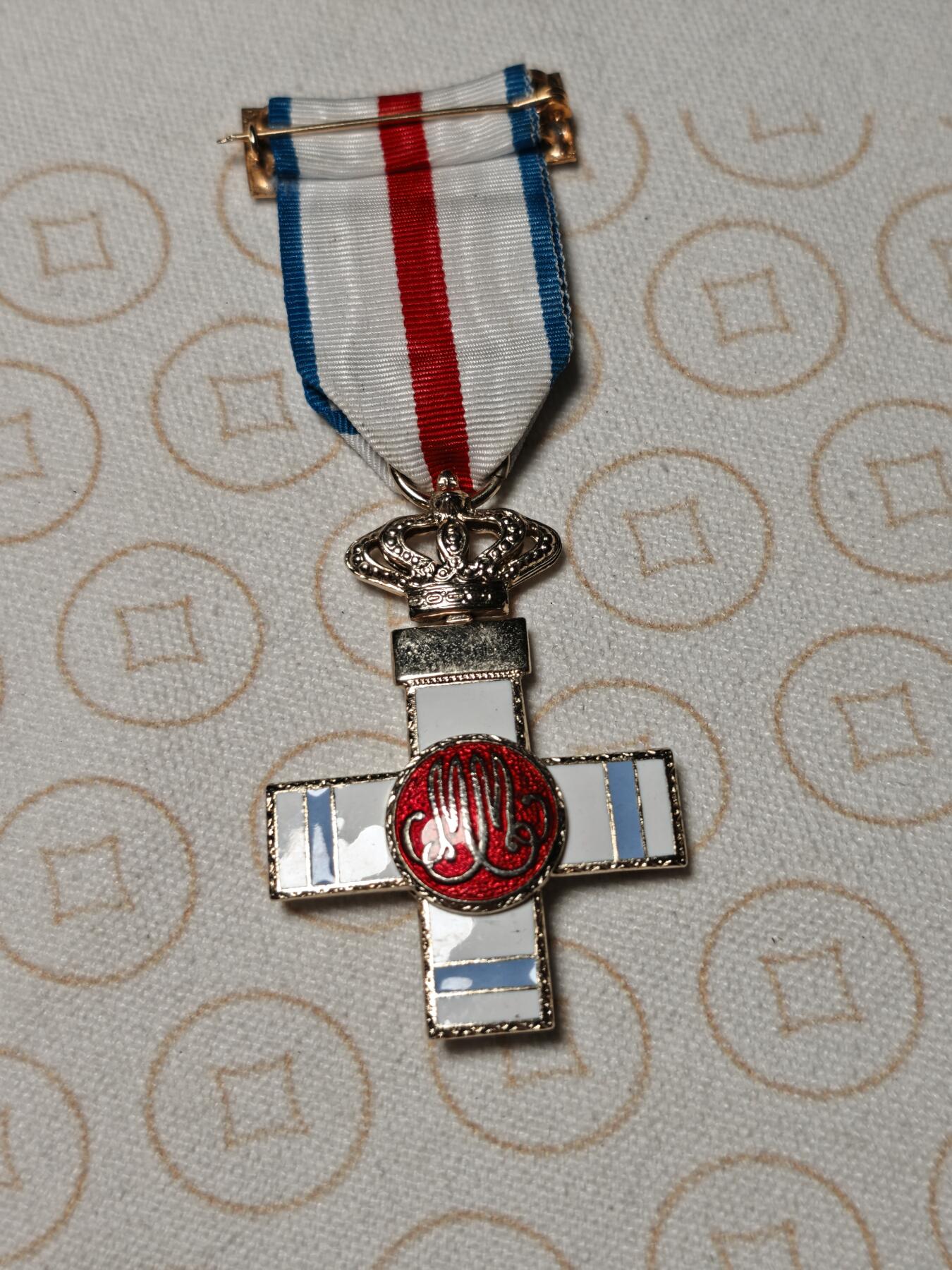 抚柳草堂-第二期章牌钱币 奖章勋章限时免佣 满百包邮 放漏专场 西班牙空军军事功勋勋章 少见版本品相不错珐琅完好