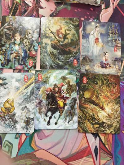 寸草不生拍卖第十六期（持续收拍 好货等你来） - 遇见潮玩 四大名著 中卡位6张