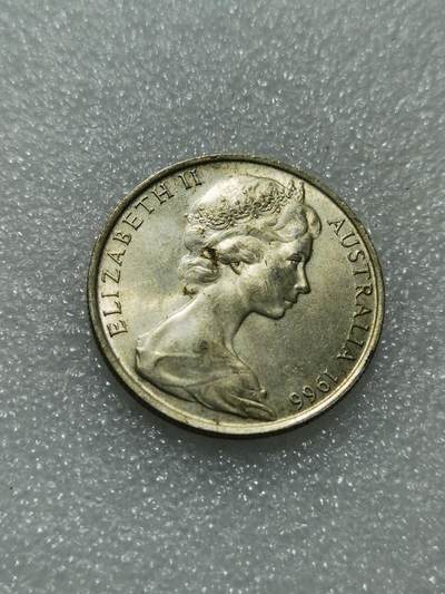 天下钱庄专场欢迎参拍 - 澳大利亚伊丽莎白半圆银币