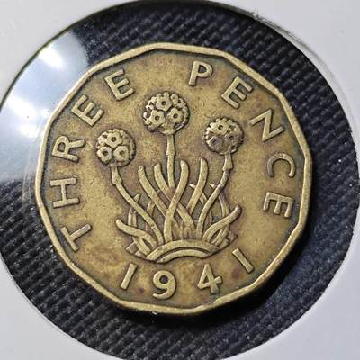 KK钱币收藏小铺 第381期  2月预留时间 周末发货 -  英国3便士铜币