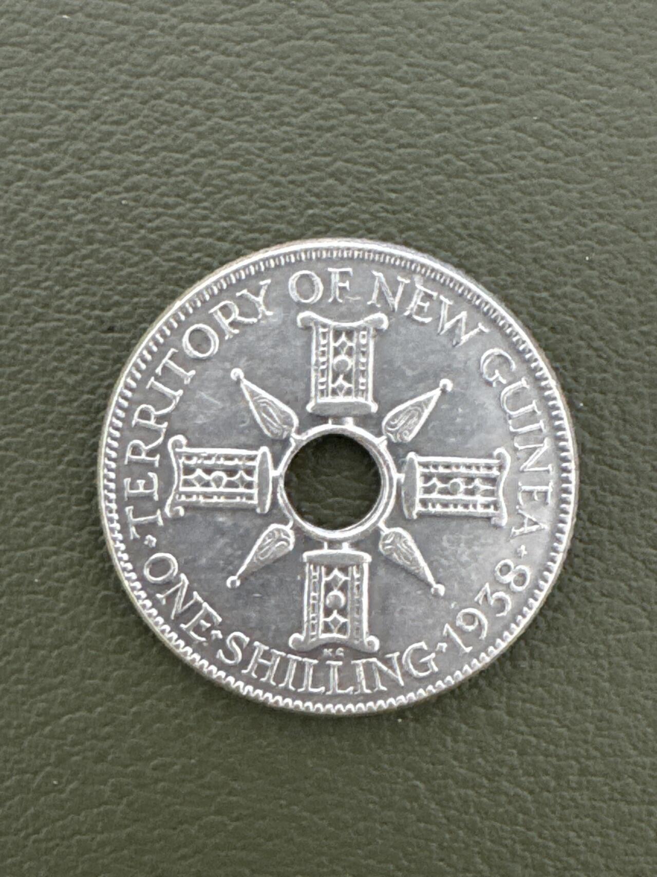 ❤️【币观天下】❤️ 第335期钱币拍卖- 2025.12.19周五晚上6点半场-长期征集拍品 新几内亚1先令UNC