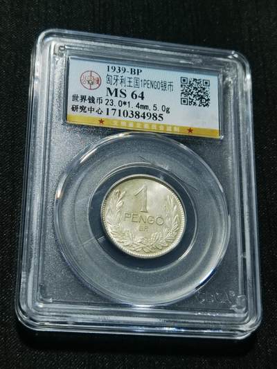 天下钱庄专场欢迎参拍 - 匈牙利1潘果银币