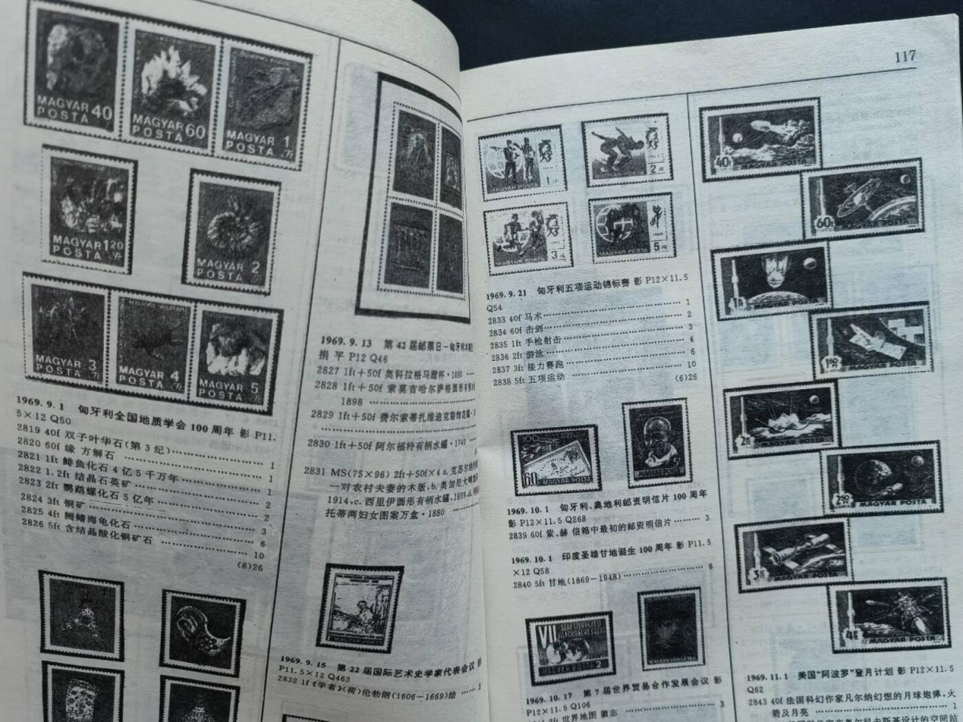 邮票，封片卡，杂项专场251221第三十三场 匈牙利🇭🇺邮票目录。