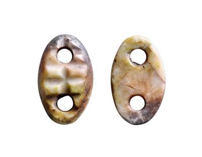 中贸圣佳2025年秋季拍卖会 争辉 中国历代古钱 - 春秋 齐鲁系硬玉贝 18.5*4.9mm