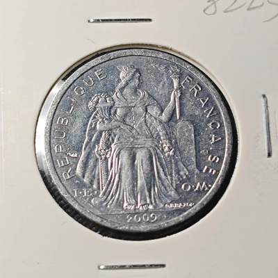 KK钱币收藏小铺 第382期  2月预留时间 周末发货 - 2009新喀里多尼亚2法郎