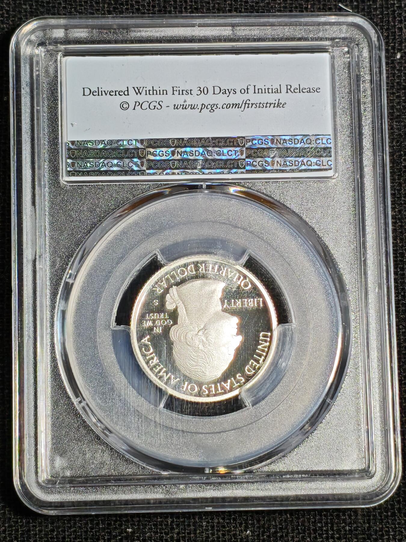 刘世昌艺术品销售中心～虎踞龙蟠*金杨在线联拍群第512期 美国2017年“国家公园～欧扎及沿河景观”精制纪念银币【初打】（PCGS PR69DC 串号：84608903）1枚。