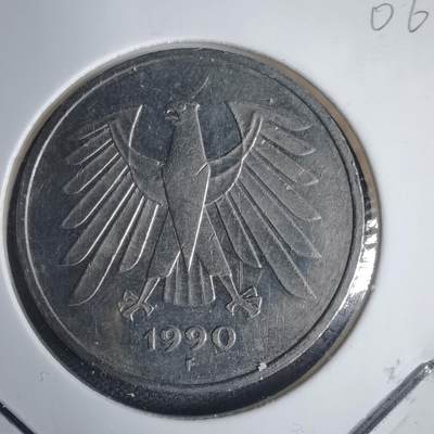 沼泽如烟--第937场 - 德国1990年5马克