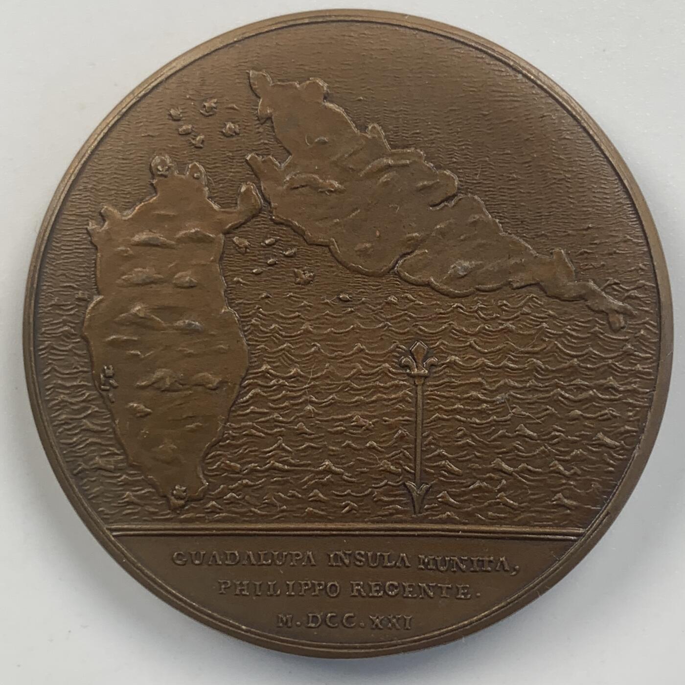 掌中浮雕-藏着的欧洲第046场 1721年法国路易十五铜章，41.5mm，后铸