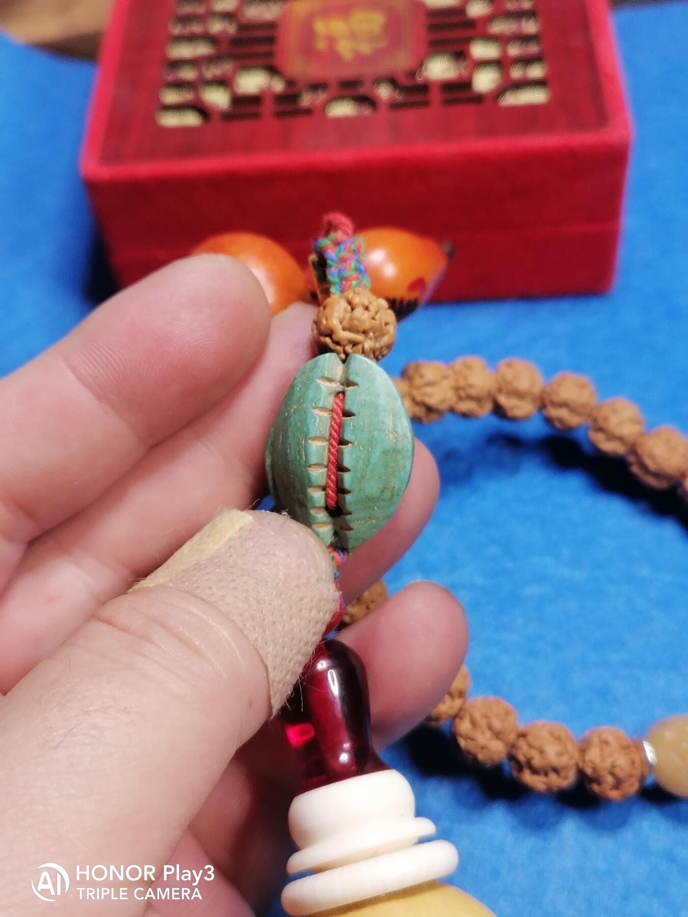 天然葫芦手工压花岁寒三友把件