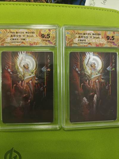 寸草不生拍卖第十六期（持续收拍 好货等你来） - 2025 焱卡文化 神话中国3夫帝少女 ST_Brush
幻彩折光 一对