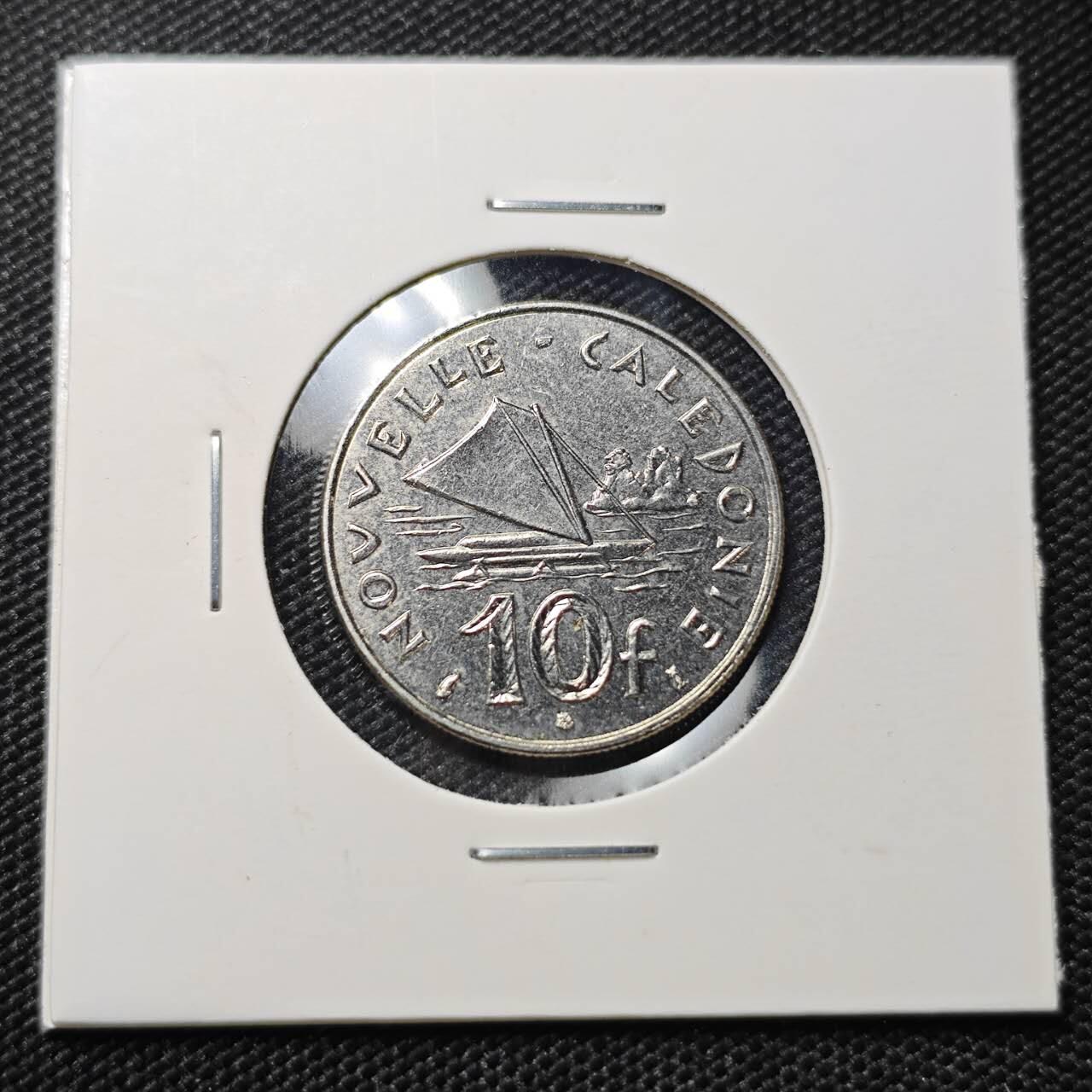 KK钱币收藏小铺 第382期  2月预留时间 周末发货 1997新喀里多尼亚10法郎