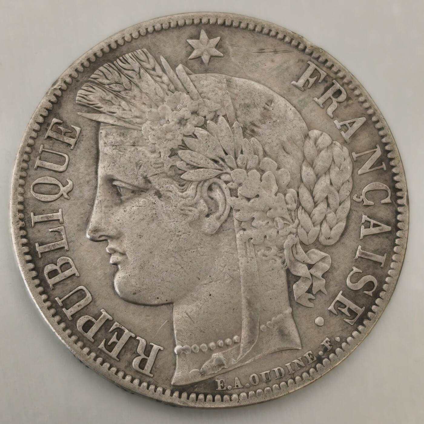 老蟹的宝藏🏴‍☠️ V 法国1851年5法郎