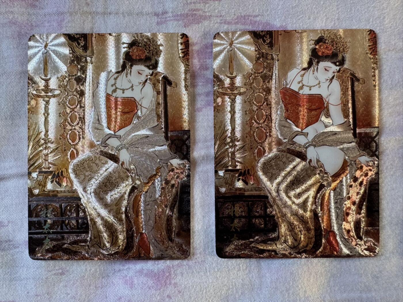 月落卡牌之特卡第1期-美女艺术卡专场