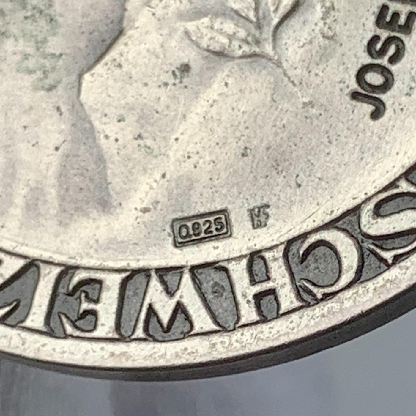 掌中浮雕-藏着的欧洲第046场 瑞士射击节女神银章，35mm，20g