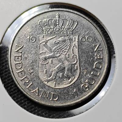 KK钱币收藏小铺 第381期  2月预留时间 周末发货 -  荷兰1盾纪念币