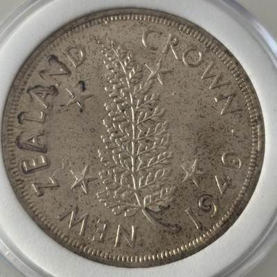 老蟹的宝藏🏴‍☠️ V - 新西兰1949年1克朗银币