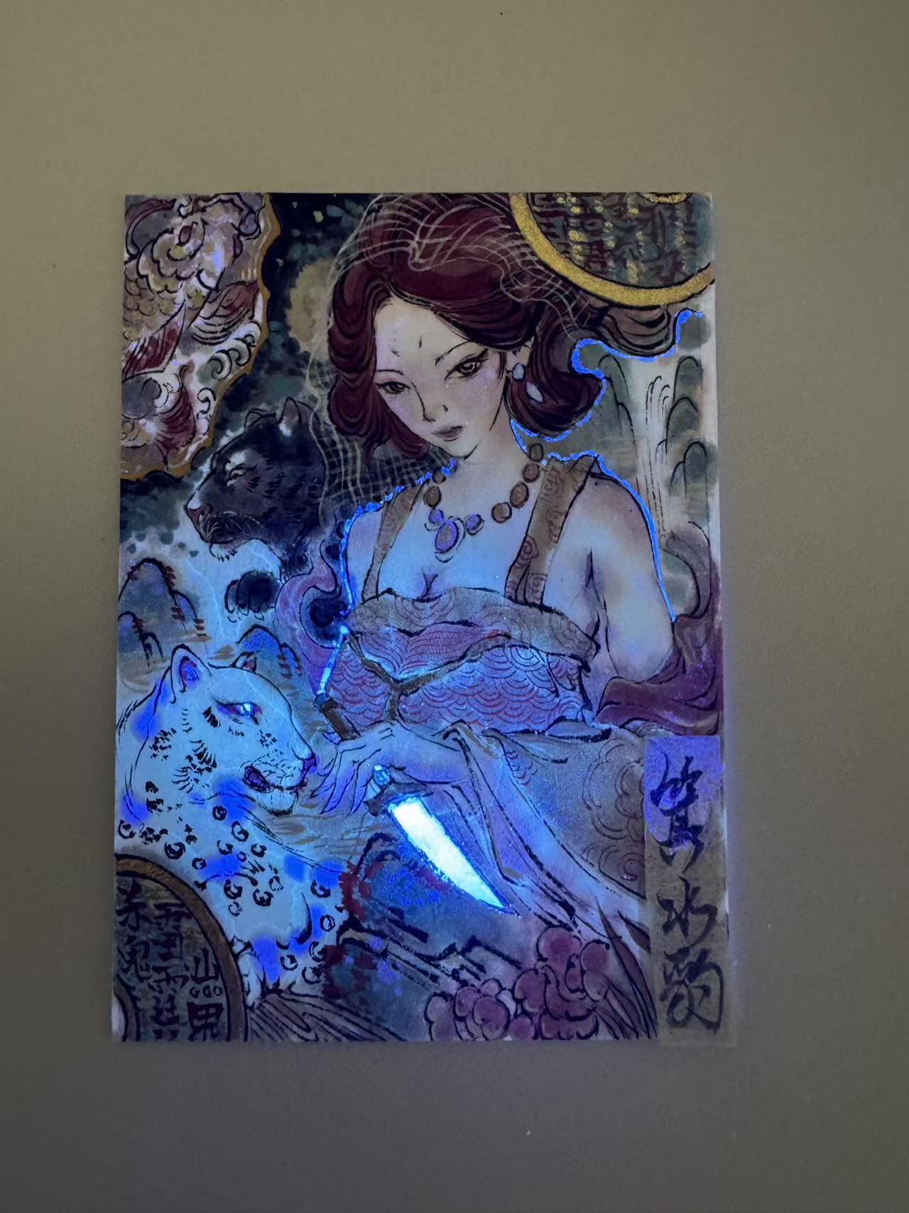 寸草不生拍卖第十六期（持续收拍 好货等你来） 【手绘】 浮沉 手绘 箕水豹  带特效