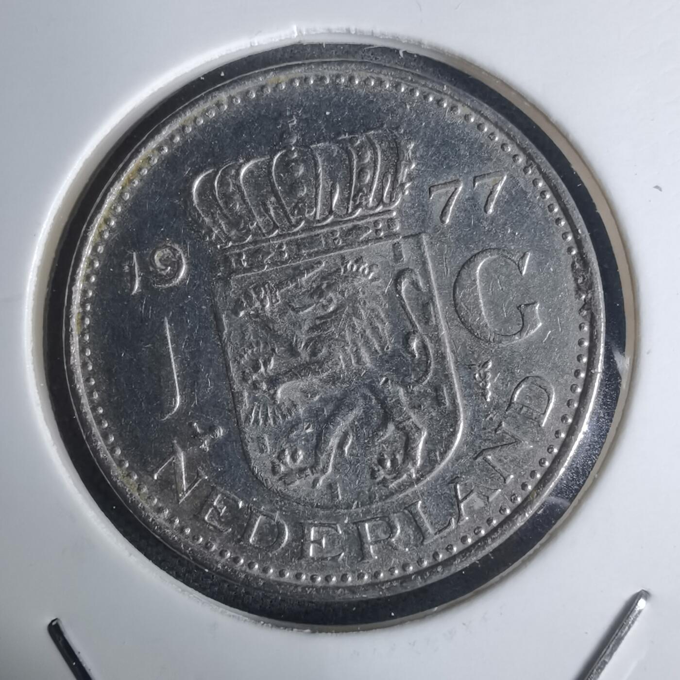 沼泽如烟--第936场 荷兰1977年1盾