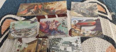秋原瞳的小店第三十期（卡游三国凑套必备，众多大卡位，总有一个适合你） - 卡游三国8张城池卡，不同，入册佳品