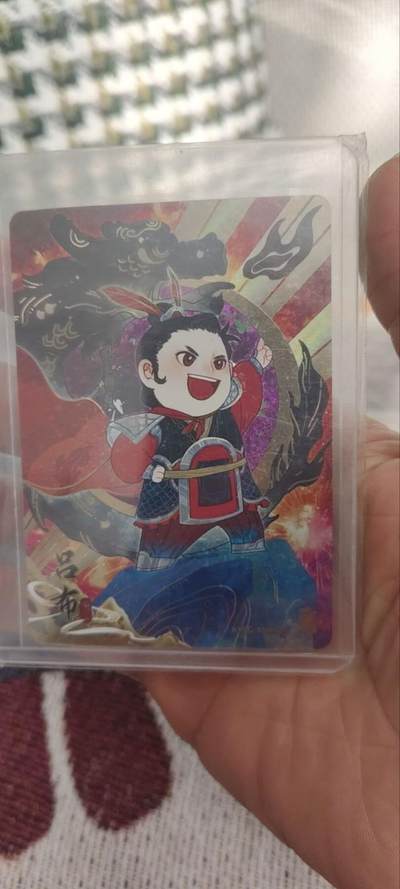 秋原瞳的小店第三十期（卡游三国凑套必备，众多大卡位，总有一个适合你） - 卡游三国礼盒572/666吕布黑背编卡