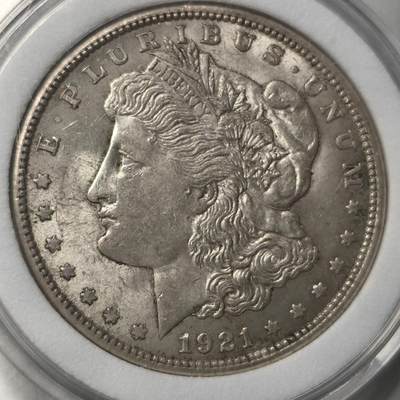 老蟹的宝藏🏴‍☠️ V - 美国1921年摩根1美元Fineness: 0.9 Weight: 26.73g