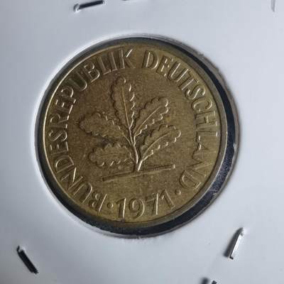 沼泽如烟--第936场 - 德国1971年10芬尼